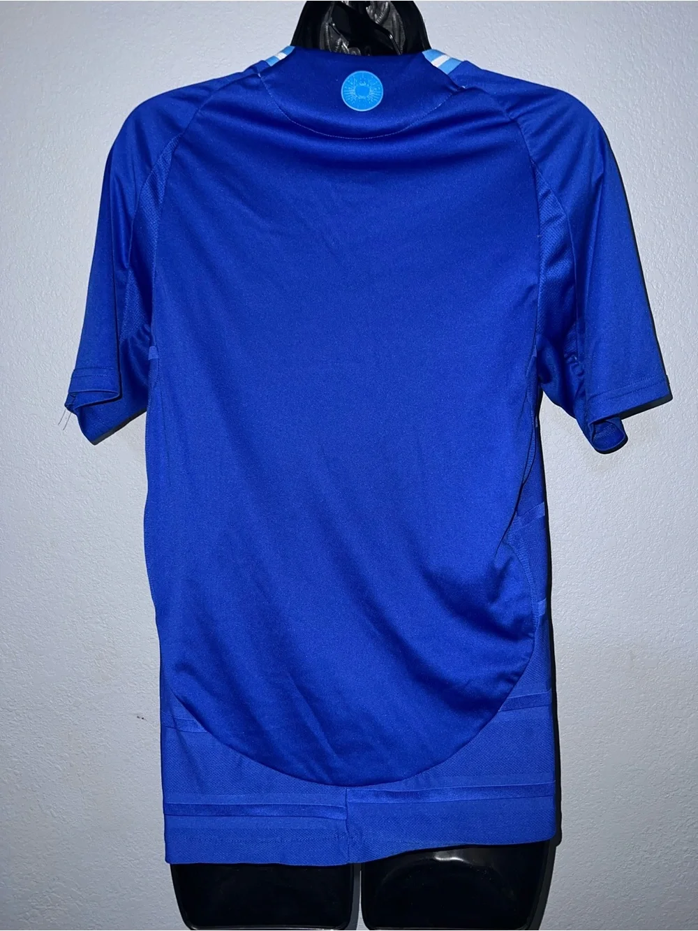 adidas Blue Argentina Football Jersey with Light Blue Accents